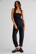 Load image into Gallery viewer, Free People We The Free Ziggy Denim Overalls/Black