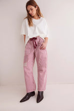 Load image into Gallery viewer, Free People We The Free Moxie Railroad Low-Slung Jeans/Brick