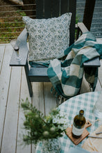 Load image into Gallery viewer, Indaba Linen Gingham Throw/Blue