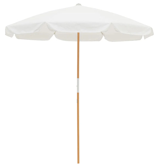 Business &Pleasure Amalfi Beach Umbrella White