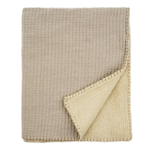 Load image into Gallery viewer, Kantha-Stitch Sherpa, Stone