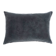 Load image into Gallery viewer, 16x24 Vera Velvet Pillow Graphite