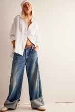 Load image into Gallery viewer, Free people We The Free Tuxy Vibes Shirt/Optic White