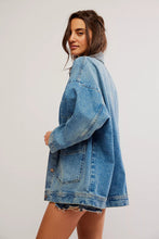 Load image into Gallery viewer, Free People We The Free Avery Denim Jacket/Got the Blues