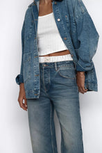 Load image into Gallery viewer, Free People We The Free Avery Denim Jacket/Got the Blues