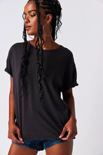 Load image into Gallery viewer, Free People Nina Tee/Black