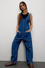 Load image into Gallery viewer, Free people We The Free High Roller Jumpsuit/Sapphire Blue