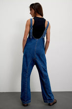 Load image into Gallery viewer, Free people We The Free High Roller Jumpsuit/Sapphire Blue