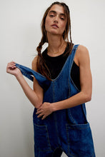 Load image into Gallery viewer, Free people We The Free High Roller Jumpsuit/Sapphire Blue