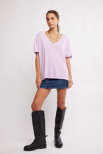 Load image into Gallery viewer, Free people We The Free Nina V-Neck Long-Sleeve Tee/ Fairy Wing