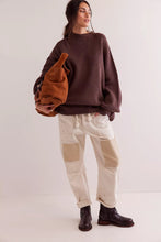 Load image into Gallery viewer, Free People We The Free Moxie Pull-On Barrel Jeans/White