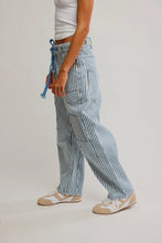 Load image into Gallery viewer, Free People We The Free Moxie Railroad Low-Slung Jeans/Dark Slate