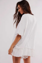Load image into Gallery viewer, Free People Why Yes Tee/Blanc De Blanc