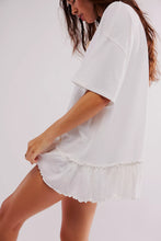 Load image into Gallery viewer, Free People Why Yes Tee/Blanc De Blanc