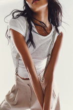 Load image into Gallery viewer, Free People We The Free Be My Baby Tee/White