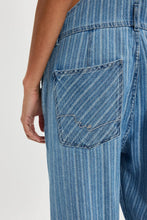 Load image into Gallery viewer, Free People We The Free Ziggy Striped Overalls/Beachcomber