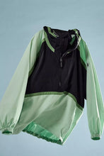 Load image into Gallery viewer, Free People Care FP Like The Wind Colorblock Jacket/Cactus Combo