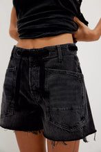 Load image into Gallery viewer, Free People We The Free Moxie Shorts/Night Hawk