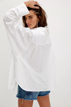 Load image into Gallery viewer, Free People Sabine Articulated Shirt/Parchment