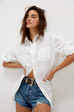 Load image into Gallery viewer, Free People Sabine Articulated Shirt/Parchment