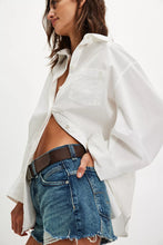 Load image into Gallery viewer, Free People Sabine Articulated Shirt/Parchment
