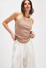 Load image into Gallery viewer, Free PeopleWe The Free Only 1 Solid Ringer Tank/ Praline