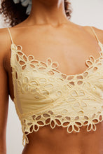 Load image into Gallery viewer, Free People Asteria Bralette/ Banana Cream