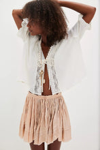 Load image into Gallery viewer, Free People FP One Third Charm Shine Mini Skirt/Blush