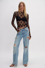 Load image into Gallery viewer, Free People Lady Lux Layering Top/Black