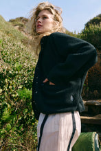Load image into Gallery viewer, Free People Hit The Slopes Fleece Jacket/Black