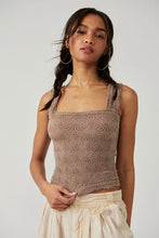 Load image into Gallery viewer, Free People Love Letter Cami/ark Mushroom