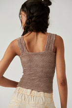 Load image into Gallery viewer, Free People Love Letter Cami/ark Mushroom
