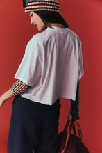 Load image into Gallery viewer, Free People Inspire Buti Logo Tee/White Combo