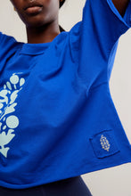 Load image into Gallery viewer, Free People Inspire Buti Logo Tee/Electtic Shock Sea