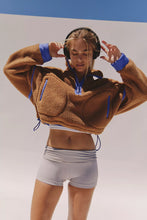 Load image into Gallery viewer, Free People Mountain High Half Zip Fleece /Twig Combo