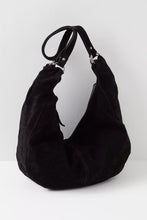 Load image into Gallery viewer, Free People Roma Suede Tote Bag/ Black