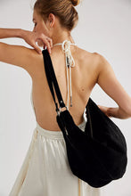 Load image into Gallery viewer, Free People Roma Suede Tote Bag/ Black