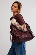 Load image into Gallery viewer, Free People We The Free Emerson Tote Bag/Blackberry