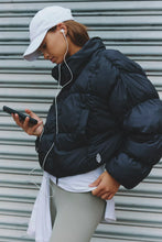 Load image into Gallery viewer, Free People In A Bubble Puffer Jacket/Black
