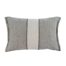 Load image into Gallery viewer, Kantha Patch Pillow , Grey