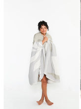 Load image into Gallery viewer, Tofino Towel Co Terra Botanical Throw Khaki/ Pewter