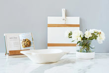 Load image into Gallery viewer, White Rectangle Mod Charcuterie Board