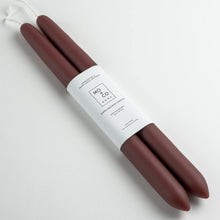 Load image into Gallery viewer, Mo&Co Burgundy Dipped Candles 10&14inch