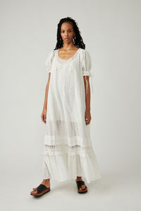 free people mirabelle maxi dress Free People Mirabelle Maxi /Snow White – Thecottageboutique