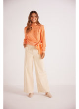 Load image into Gallery viewer, Mink Pink Lea Tie Sweater Orange