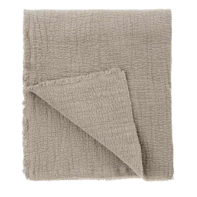 Malabar Throw Blanket Stone