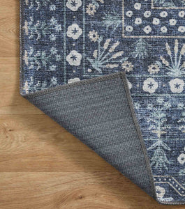 Rifle PaperX Loloi Rugs Maison Collection/Rosette Blue