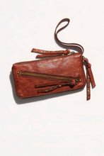 Load image into Gallery viewer, Free People Distressed Wallet Cognac