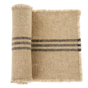 French Striped Table Runner