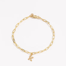 Load image into Gallery viewer, Raquel Rosalie Alpha Charm Bracelet
